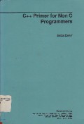 C++ Primer For Non C Programmers