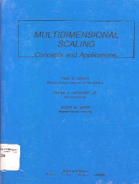 Multidimensional Scaling : Concepts And Applications