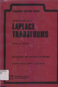Theory And Problems Of Laplace Transforms