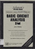 Schaum's Outline Of Theory And Problems Of Basic Circuit Analysis