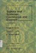 Signals And Systems : Continuous And Discrete