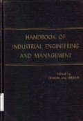 Handbook Of Industrial Engineering And Management