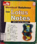 Membuat Database Dalam Lotus Notes Untuk Logical Operations