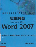 Using Microsoft Office Word 2007