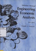 Solution Manual Engineering Economic Analysis