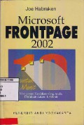 Penuntun Sepuluh Menit Microsoft FrontPage 2002
