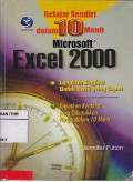 Microsoft Excel 2000: Belajar Sendiri dalam 10 Menit