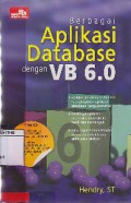 Berbagai Aplikasi Database Dengan VB 6.0