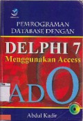 Pemrograman Database Dengan Delphi 7 Menggunakan Acces Dan ADO