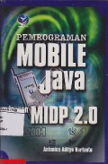Pemrograman Mobile Java Dengan MIDP 2.0