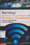 Teknologi Wireless Communication Dan Wireless Broadband