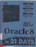 Teach Yourself Oracle 8 In 21 Days