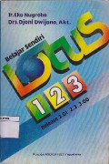 Belajar Sendiri Lotus 1-2-3 : Release 2.01, 2.2, 3.00