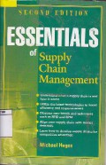 Essentials Of Supply Chain Management