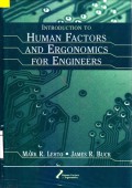 Introduction to Human Factors And Ergonomics for engineers