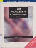 COST MANAGEMENT : Accounting and Control