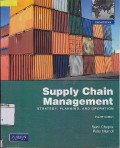 SUPPLY CHAIN MANAGEMENT : Strategy, Planing, And Operation