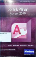 23 Trik Pilihan Access 2010