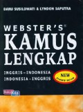 Webster's Kamus Lengkap : Inggris - Indonesia, Indonesia - Inggris