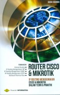 Router Cisco & Mikrotik IP Routing menggunakan CISCO & Mikrotik dalam teori & praktik