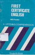 First Certificate English
