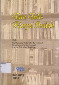 Tata Tulis Karya Ilmiah