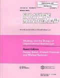 Strategic Management Journal : Special Issue
