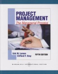 Project Management : the managerial process