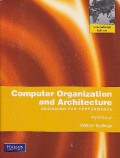 Computer organization and architecture : Design for Performance