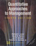 Quantitative approach to management