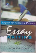 English for Academic Purpose :  easy writing