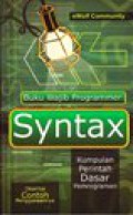 Syntax : Buku wajib programmer