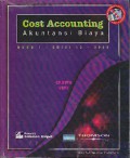 Cost accounting : Akuntansi biaya (Ed13)