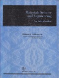 Materials Science and Engineering : an introduction