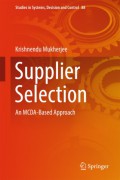 Supplier Selection an MCDA-Based Approach (E-Book)