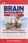 Brain Management : Brain Management for Managing People