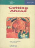 Getting Ahead : A Communication Skills Course for Business English