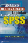 Analisis Multivariate Lanjutan dengan Program SPSS