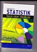 Statistik : teori dan aplikasi (JILID 1)