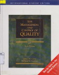 The Management And Control Of Quality