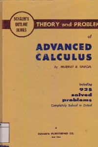 Theory And Problems Of Advanced Calculus
