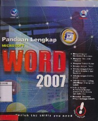 Image of Panduan Lengkap : Microsoft Office Word 2007