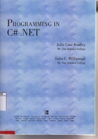 Programming In C#.NET