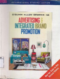 ADVERTISING AND INTEGRATED BRAND PROMOTION