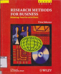 Research Methods For Business : Metodologi Penelitian Untuk BIsnis