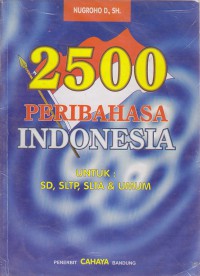 2500 Peribahasa Indonesia