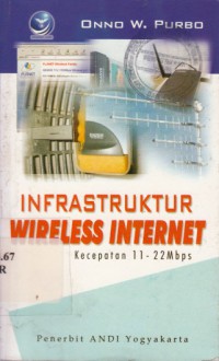 Infrastruktur wireless internet kecepatan 11-22Mbps