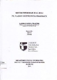 Sistem Informasi Jual Beli PT Planet Excenlencia Pharmacy