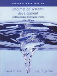 Information Systems Development : methodologies, techniques & tools