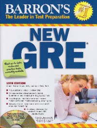 New GRE: Barron's The Leader in Test Preparation